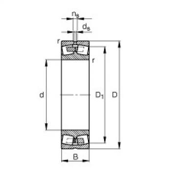 FAG Rolamento autocompensador de rolos - 248/1250-B-MB